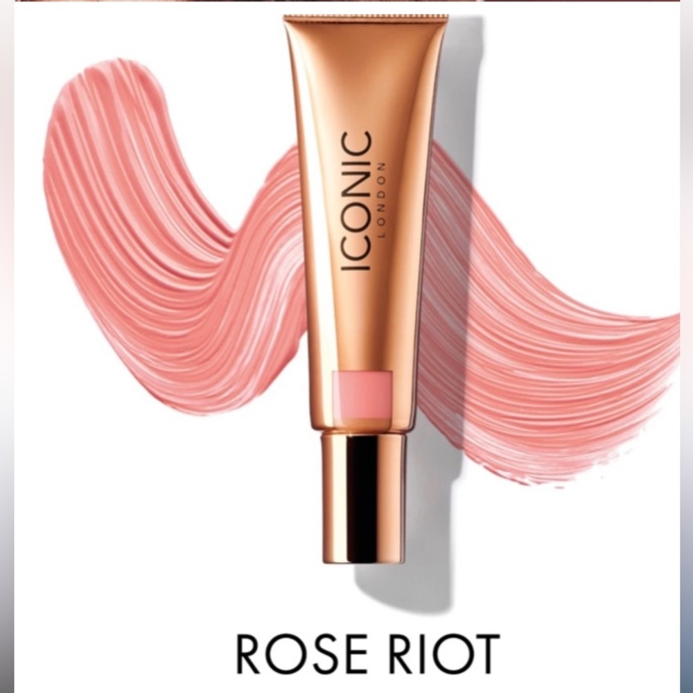 Iconic London SHEER BLUSH - Rose Riot
12.5ml/ 0.42 oz New In Box